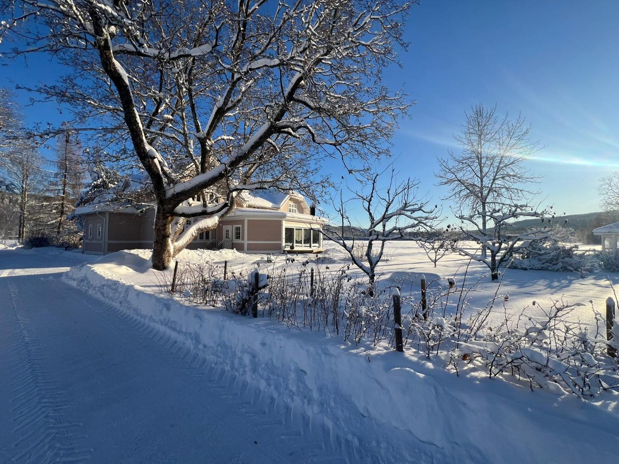 Rosa Huset Osebol Apartment Stollet Exterior photo